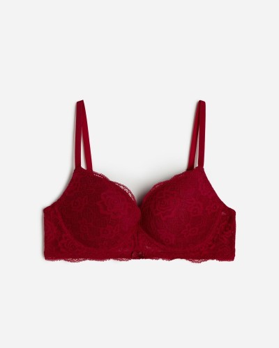New Top Sexy Bra Red Brassiere